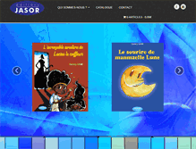 Tablet Screenshot of editionsjasor.com